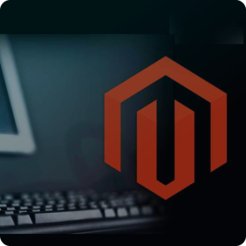 Magento Logo With Keyboard