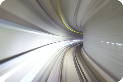 Tunnel at speed