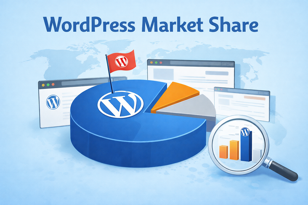 wordpress market share