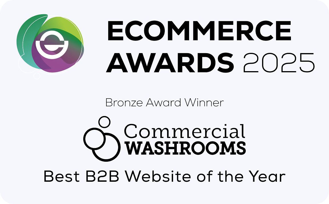 ECommerce Awards - Bronze Award Winner; Commercial Washrooms, Best B2B Website of the Year