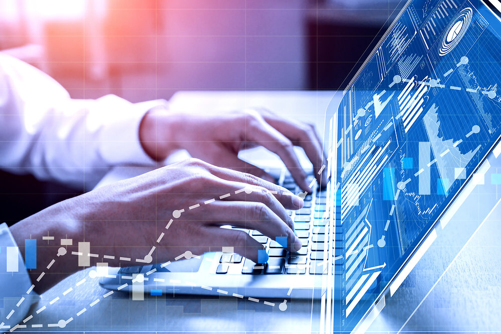 Data Analysis for Business and Finance Concept