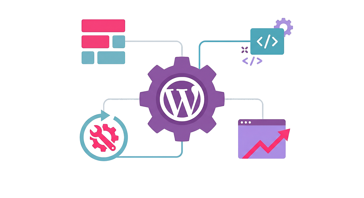 wordpress services illustration