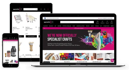 Specialist Crafts on 3 different devices