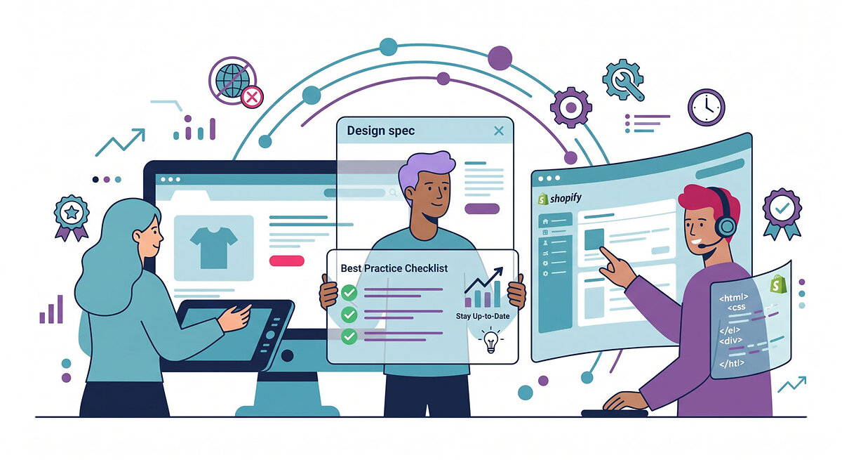 Illustration of a design focussed team