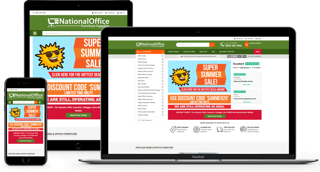 National Office Furniture Supplies Envisage Digital