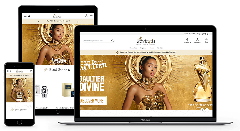 Scentopia Responsive | Envisage Digital