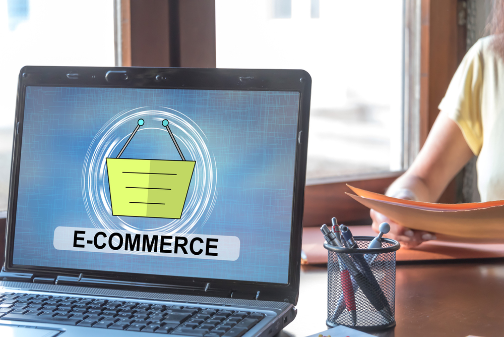 Ecommerce On Laptop - Adobe Commerce Vs Commercetools