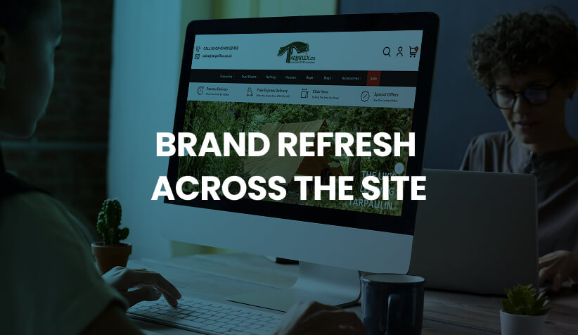 Brand Refresh Across The Site