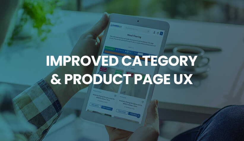 Improved Category And Product Page Ux